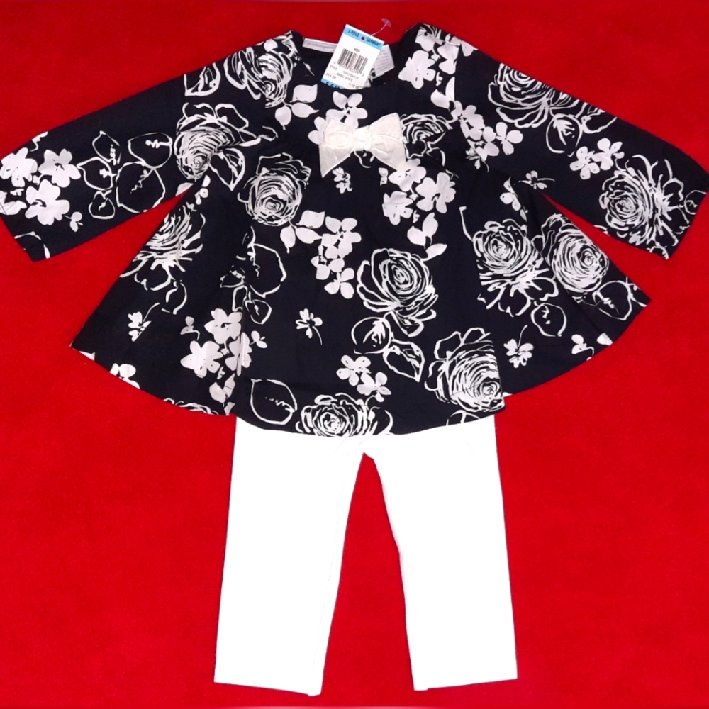 NWT 6-9,18mo & 24mo AVAILABLE First Impressions Floral Shirt & leggings …